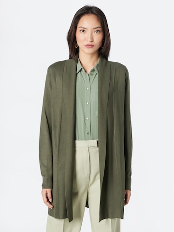 GERRY WEBER Knit Cardigan in Green: front