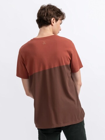 Kaft T-Shirt 'Shield Maiden' in Rot