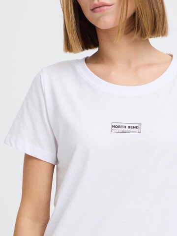 T-shirt ' NBKunt ' North Bend en blanc