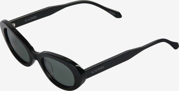 Lunettes de soleil Scalpers en noir : devant