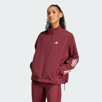 ADIDAS PERFORMANCE Спортивная куртка 'Hyperglam' в Красный: спереди