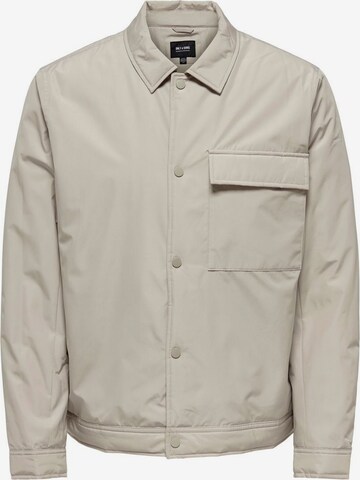 Only & Sons Between-Season Jacket in Grey: front