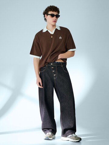 Bershka Tønde Jeans i blå