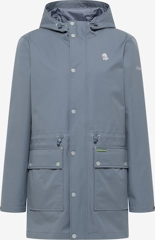 Schmuddelwedda Between-Seasons Parka in Blue: front