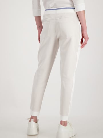 monari Zúžený Kalhoty – bílá