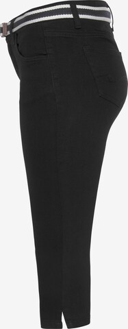 KangaROOS Skinny Jeans in Schwarz