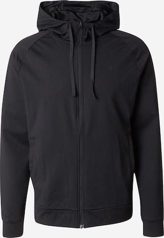 juoda 4F Sportinis džemperis 'FNK': priekis