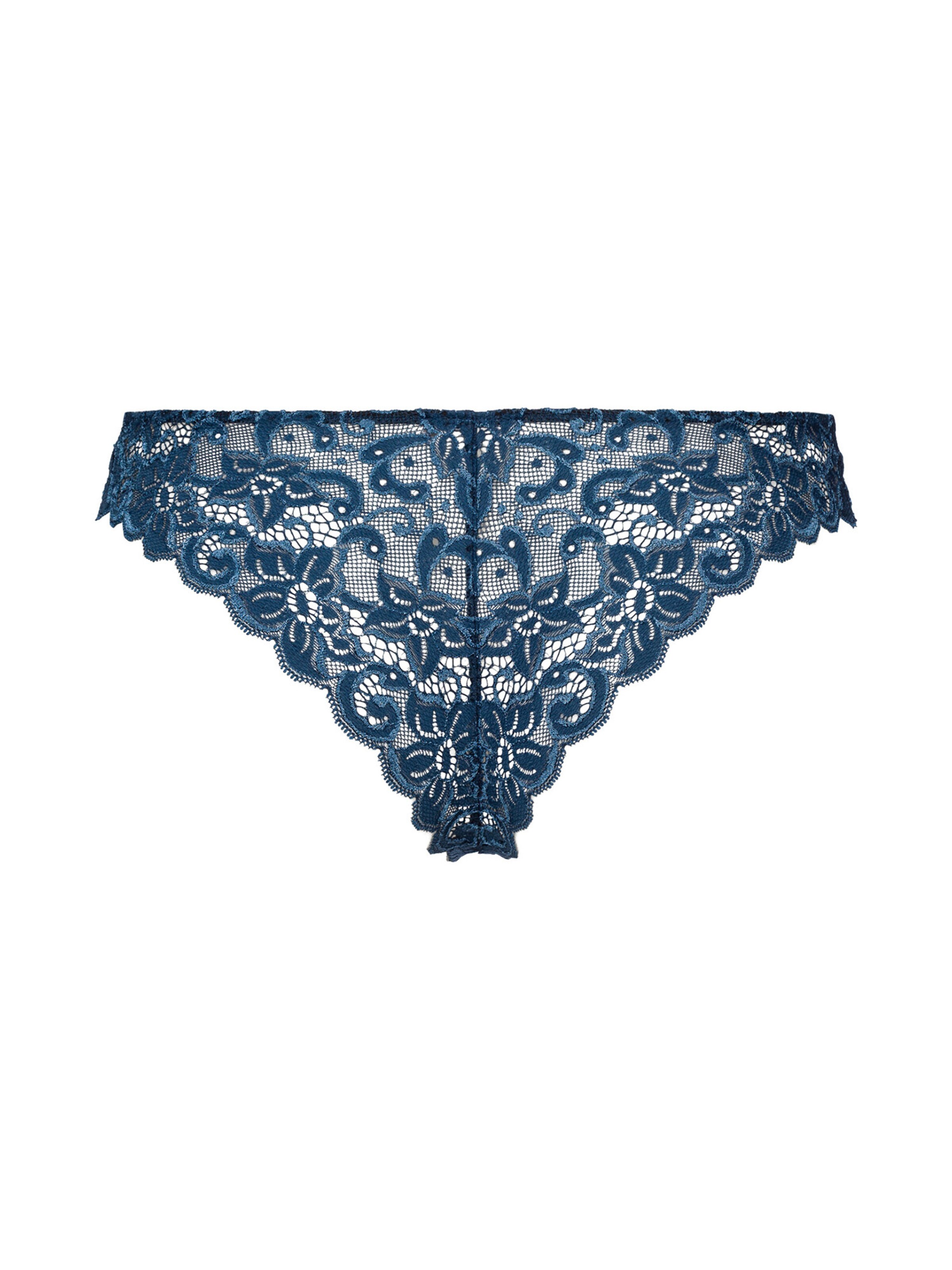 Hanro Slip ' Marlene ' in Blauw