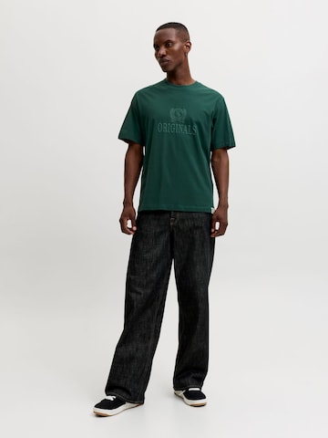 JACK & JONES Тениска 'JORFREDERIKSBERG' в зелено