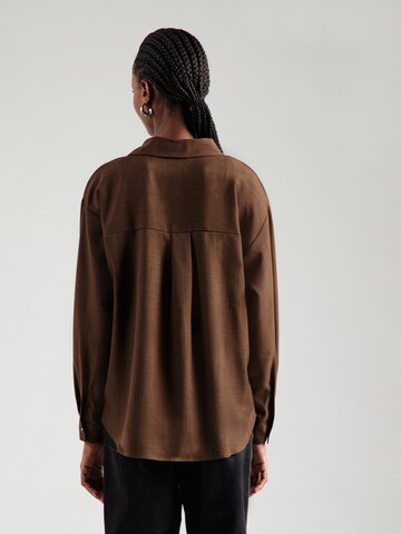 JDY Bluse 'JDYNINA' i brun