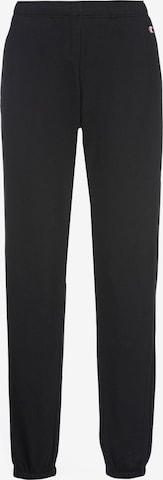 Champion Authentic Athletic Apparel Tapered Pants 'Legacy' in Black: front