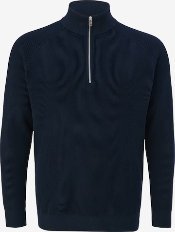 s.Oliver Men Big Sizes Pullover in Blau: Vorderseite