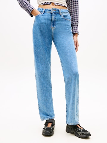 Coupe slim Jean 'KIRA' Tommy Jeans en bleu : devant