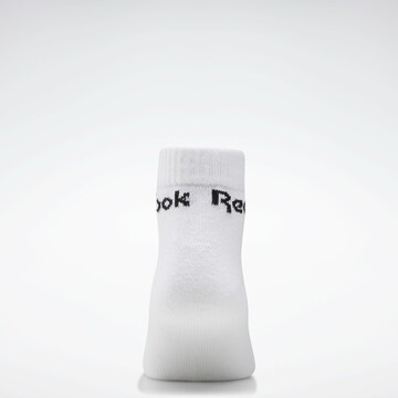 Chaussettes de sport Reebok en blanc