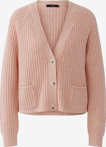 OUI Strickjacke 'Lafonya' in Pink: Vorderseite