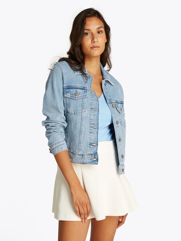 mėlyna Tommy Jeans Demisezoninė striukė 'CLASSIC': priekis