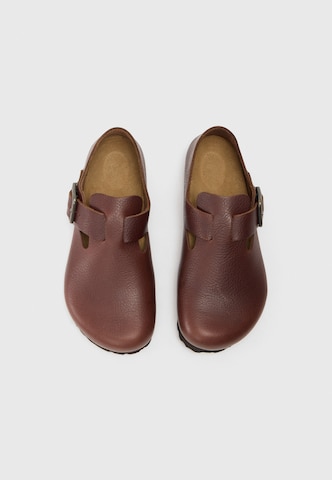 BIRKENSTOCK Slipper 'London' i brun