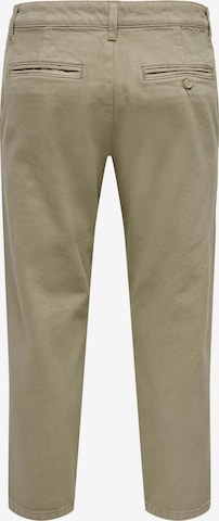 Only & Sons Regular Chino Pants 'AVI' in Grey