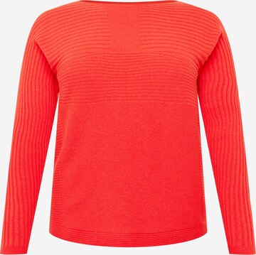 Persona by Marina Rinaldi - Jersey en naranja: frente