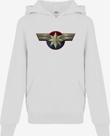 F4NT4STIC Sweatshirt 'Captain Marvel' in Wit: voorkant