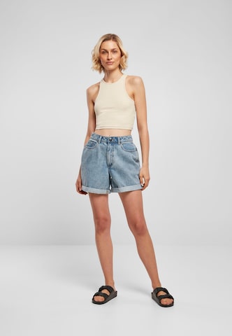 Urban Classics Bandeau Top in Beige