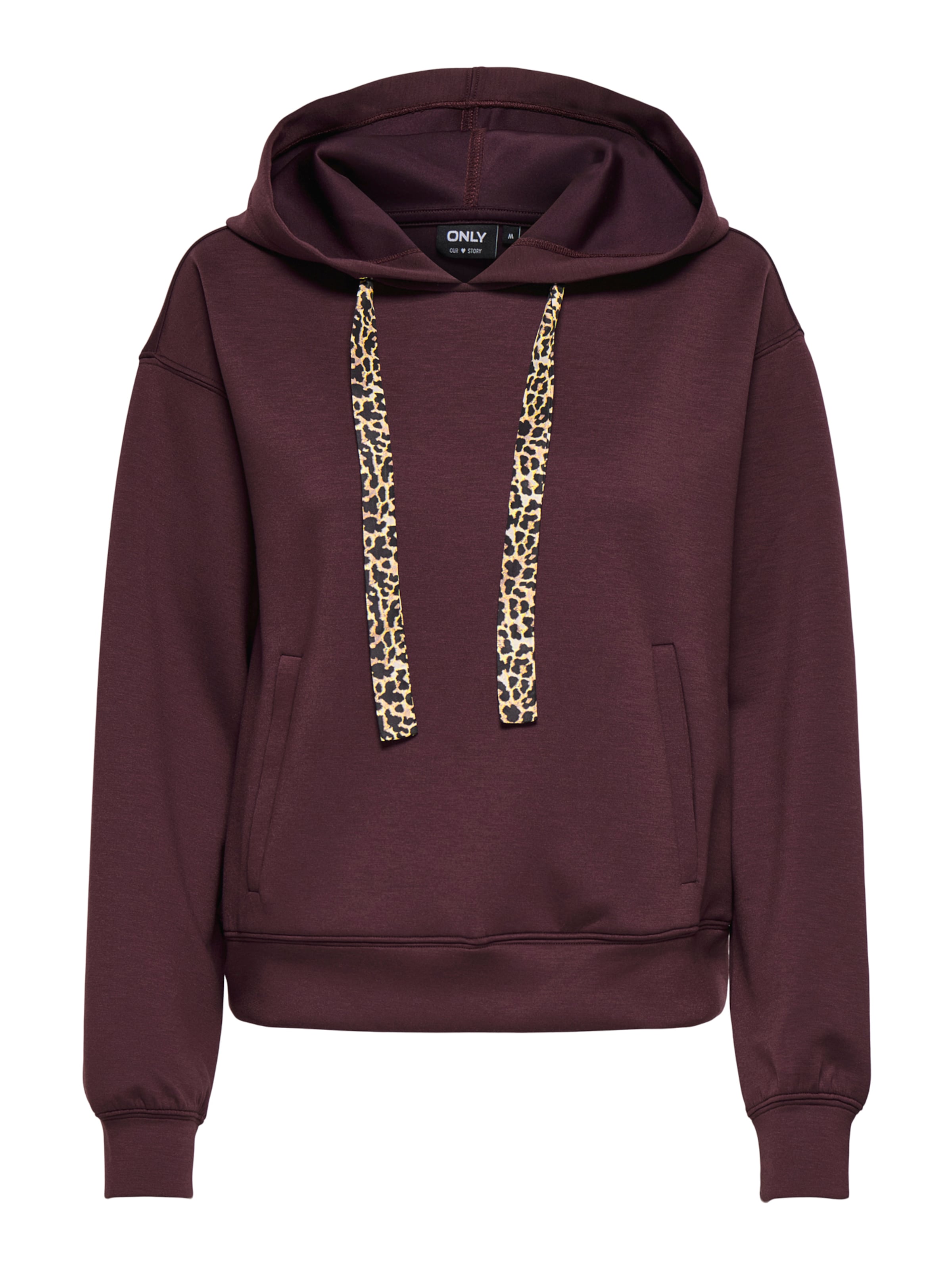 ONLY Sweatshirt 'ONLALINA' in Lila: Vorderseite