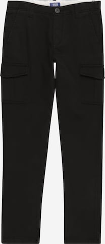 Coupe slim Pantalon 'Marco' Jack & Jones Junior en noir : devant