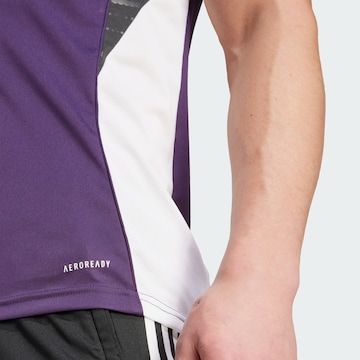 T-Shirt fonctionnel 'Manchester United Tiro 25 Competition' ADIDAS PERFORMANCE en violet