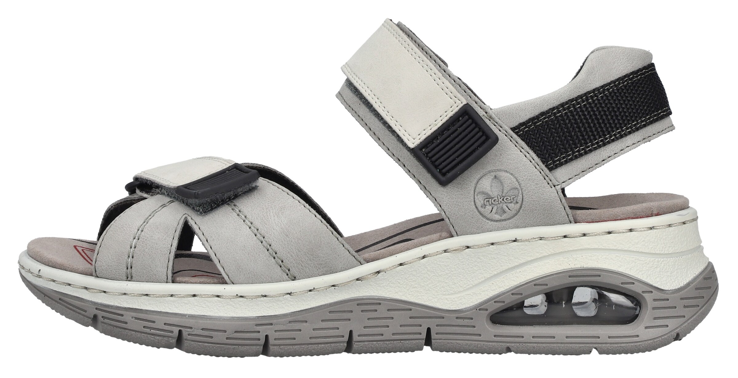Sandales de randonnée Rieker en gris