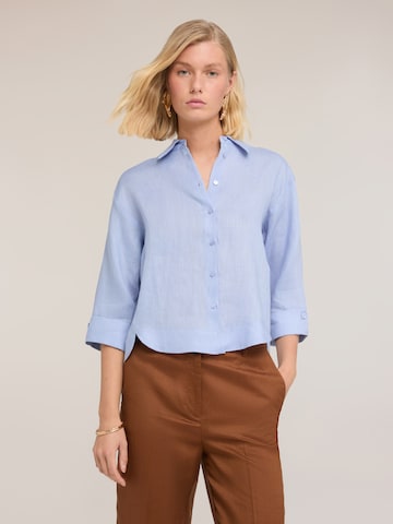 Camicia da donna di MOTIVI in blu: frontale