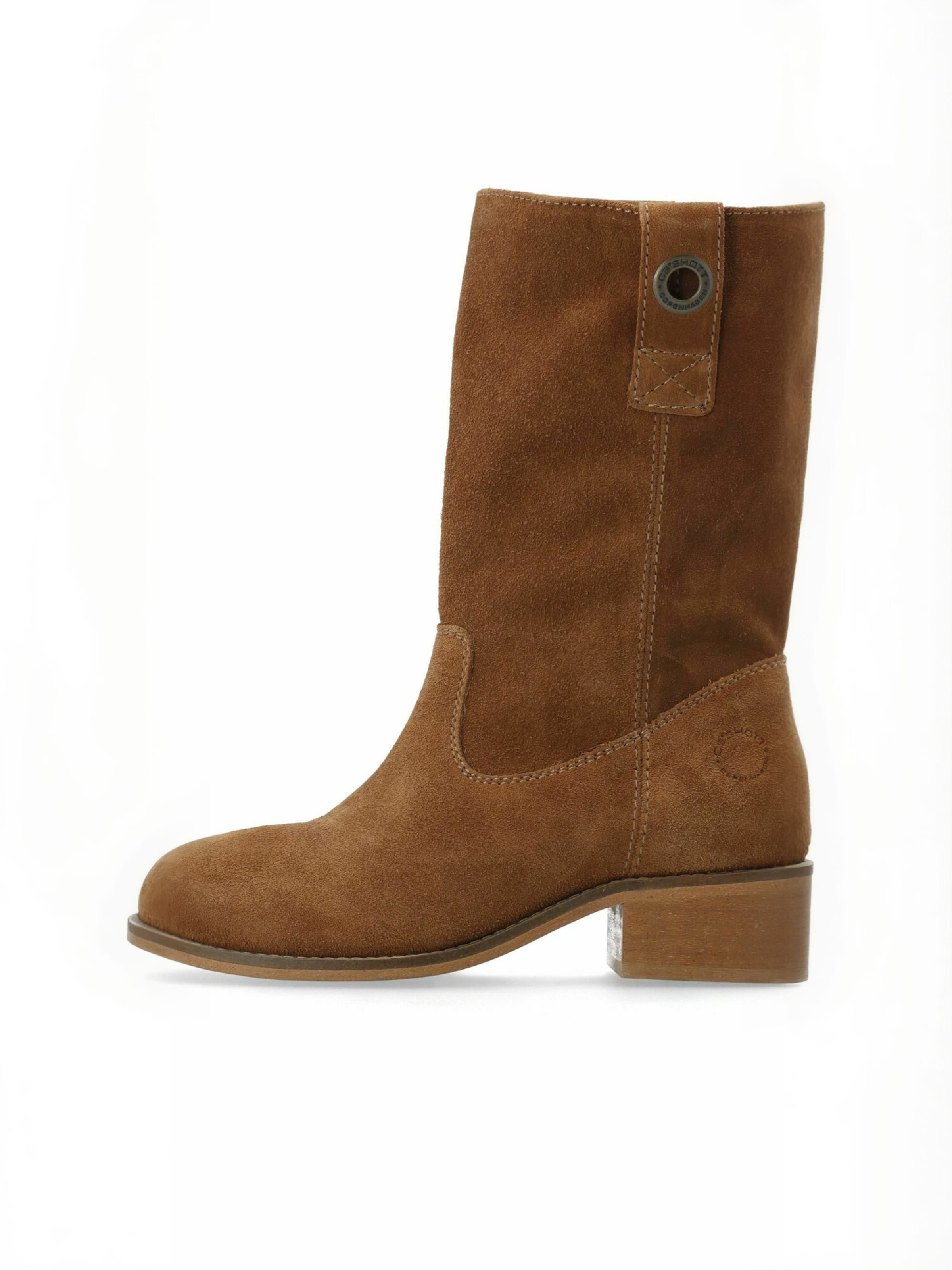 Ca'Shott Chelsea Boots ' CASVILMA ' in Beige: front
