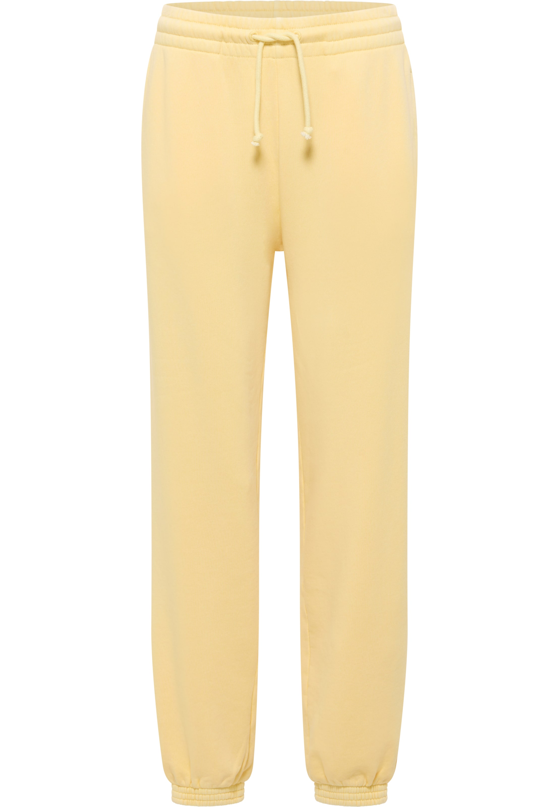 MUSTANG Tapered Pants 'Nucia' in Yellow: front