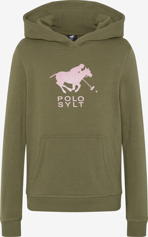 Polo Sylt Sweatshirt in Green: front