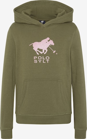 Polo Sylt Sweatshirt in Green: front