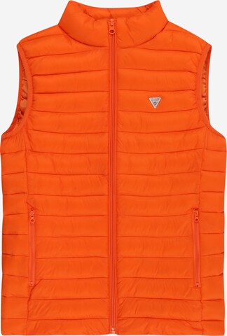 GUESS Vest in Orange: front