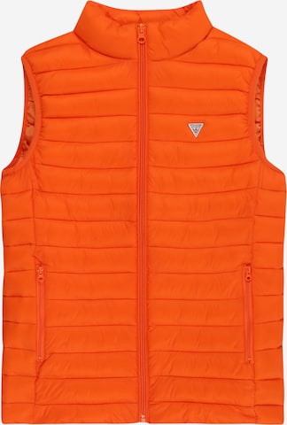 GUESS - Chaleco en naranja: frente