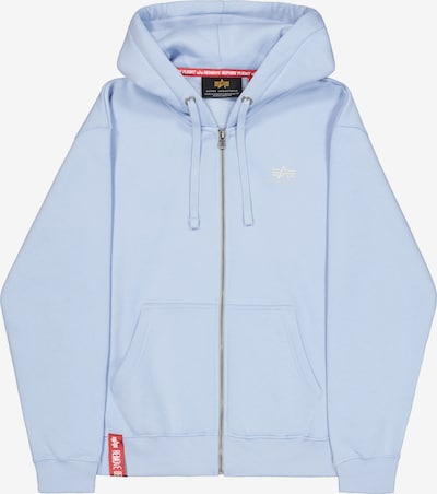 ALPHA INDUSTRIES Sweater majica veličine XXL u nebesko plava, Pregled proizvoda