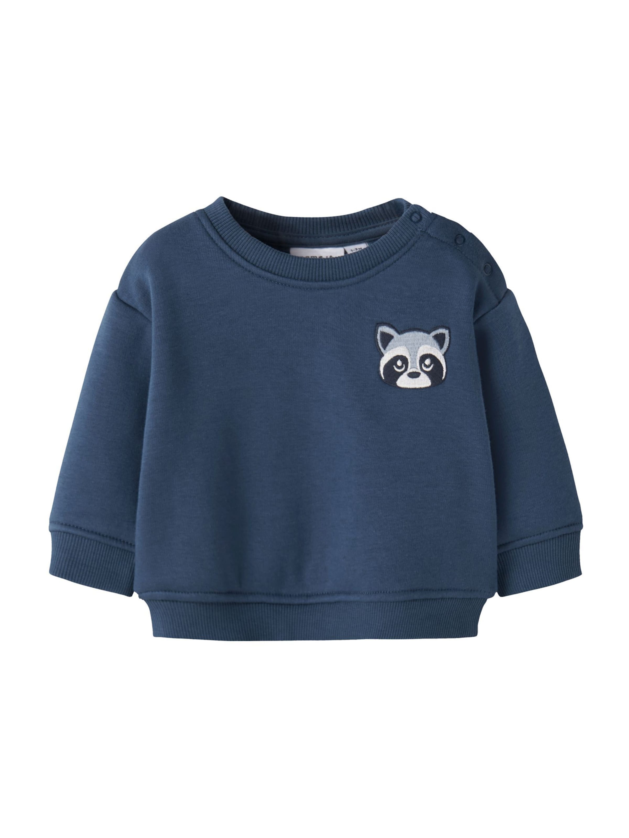 NAME IT Μπλούζα φούτερ 'NBMOREGON' σε μπλε: μπροστά