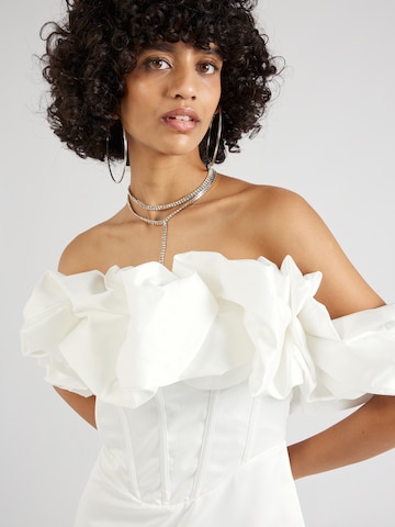 Robe de cocktail Misspap en blanc