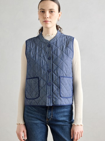Lollys Laundry Weste 'Cairo' in Blau