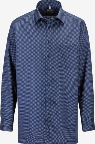 OLYMP Comfort fit Button Up Shirt in Blue: front