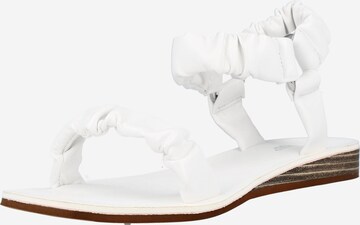 ABOUT YOU - Sandalias 'Yaren' en blanco: frente