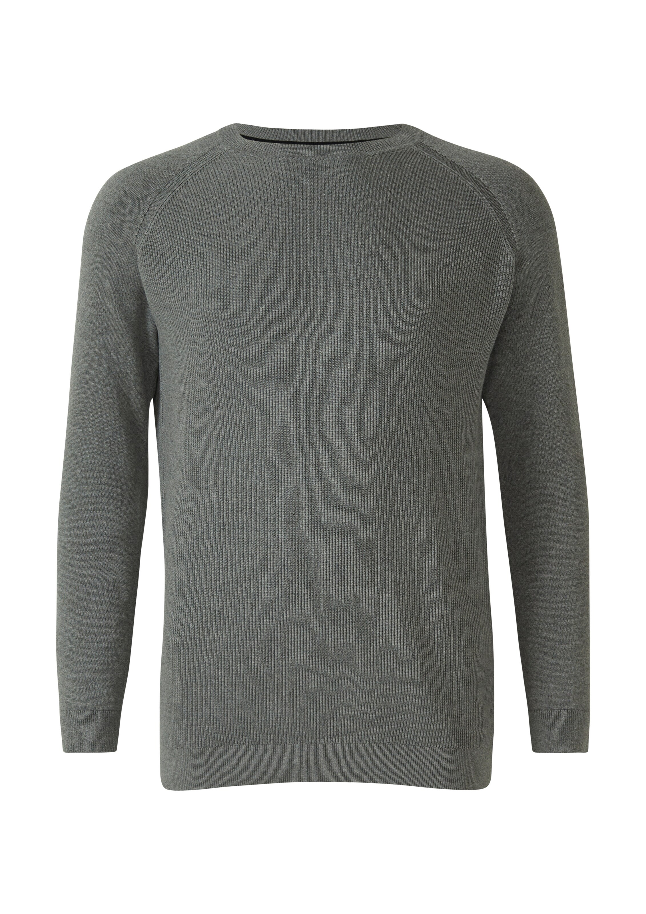 s.Oliver Men Big Sizes Pullover in Grau: Vorderseite
