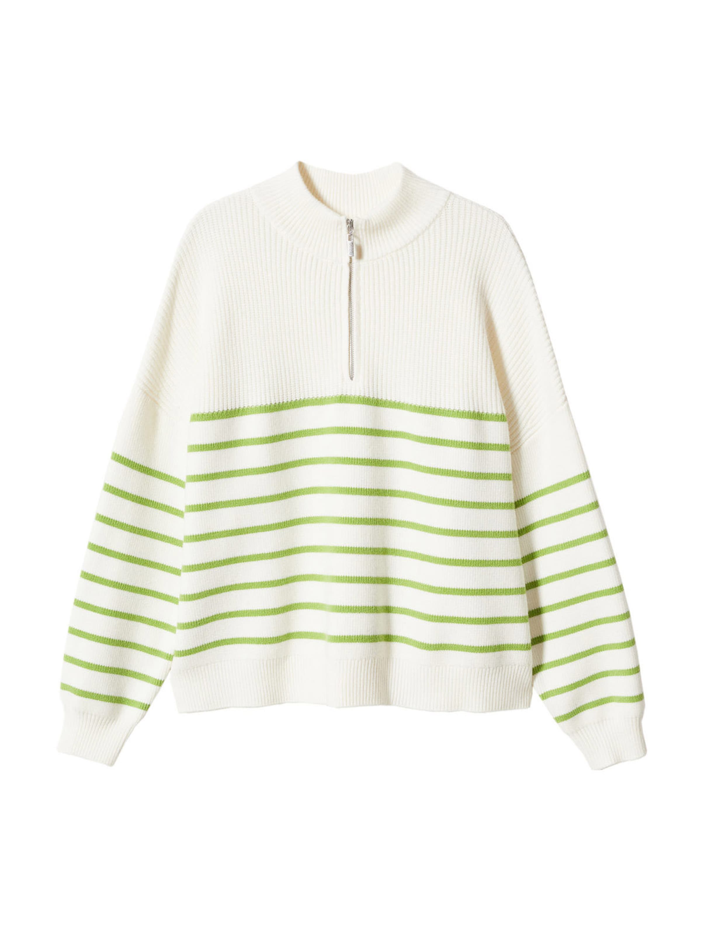 MANGO Pullover 'Rizon' i hvid: forside