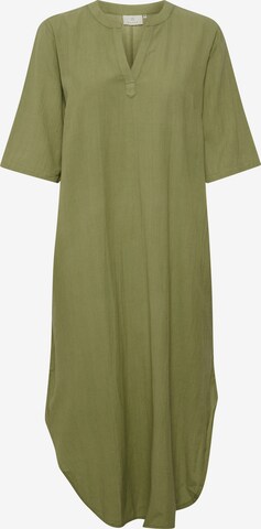 Kaffe Shirt Dress 'Majse' in Green: front