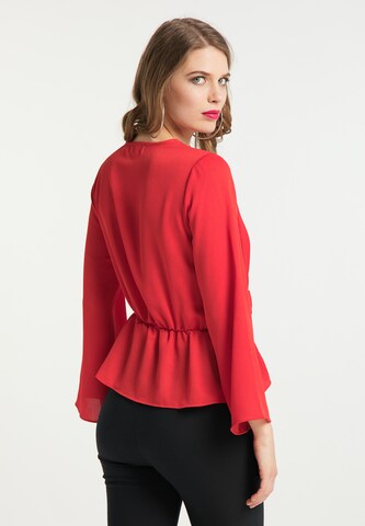 faina Blouse in Rood