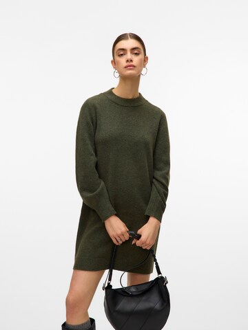 Robes en maille 'VMBESTI' VERO MODA en vert : devant