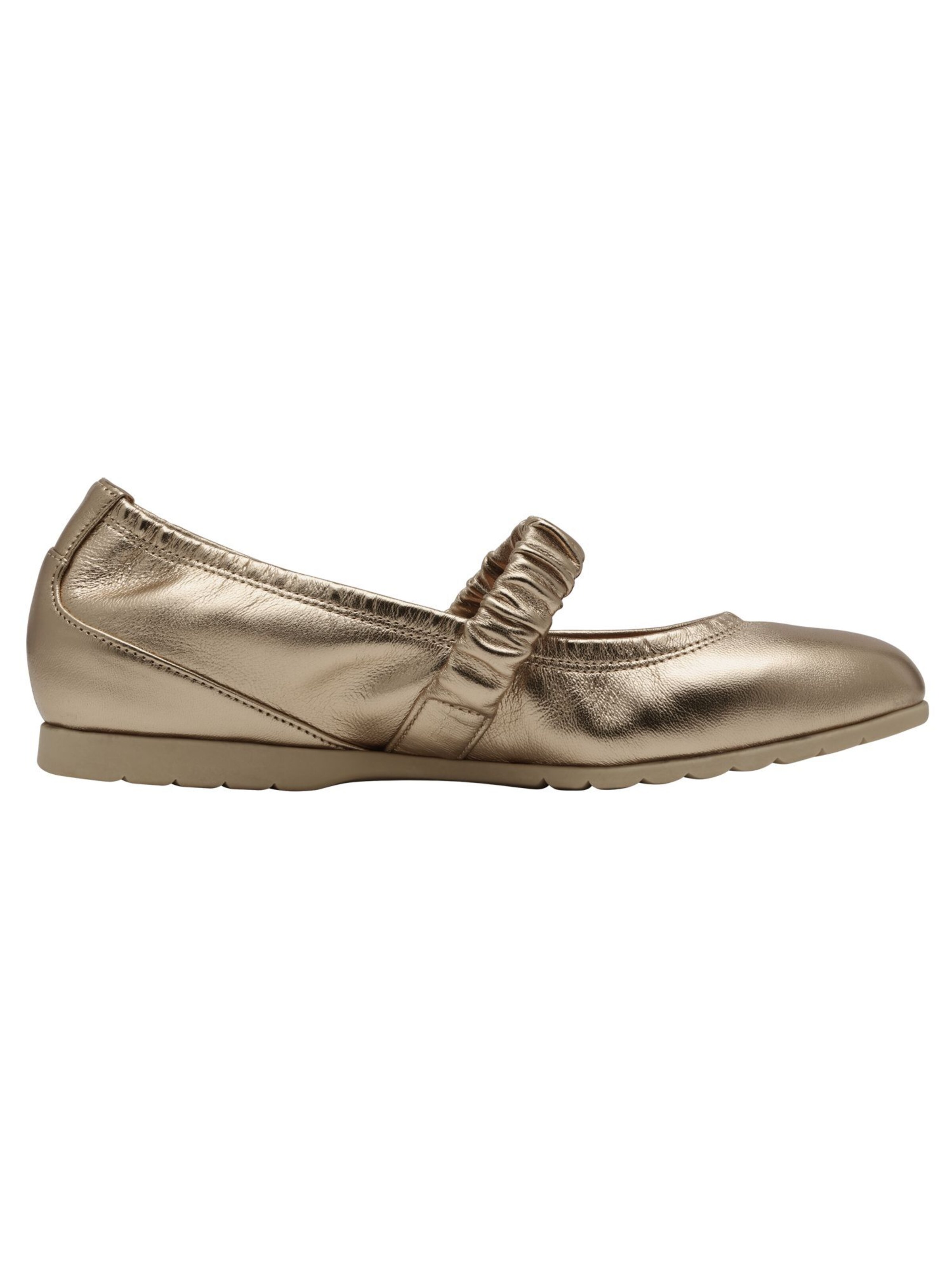 Tamaris Ballerina met riempjes in Brons