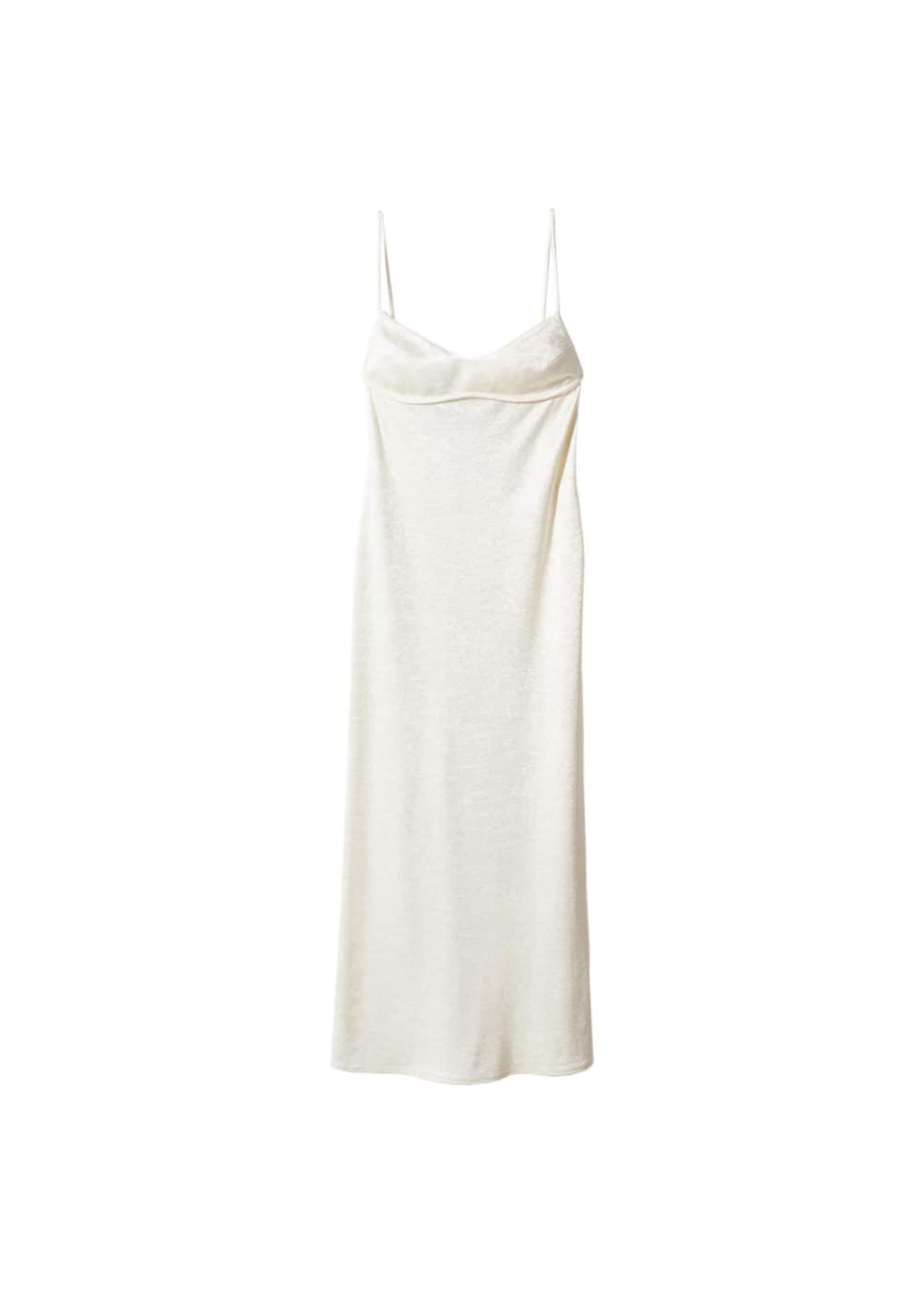 fehér melír MANGO Estélyi ruhák 'Jackie', Termék nézet