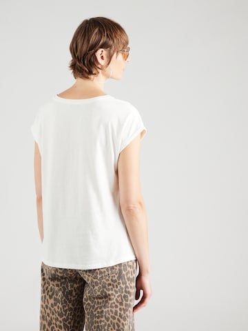 T-shirt 'Fanny' ABOUT YOU en blanc